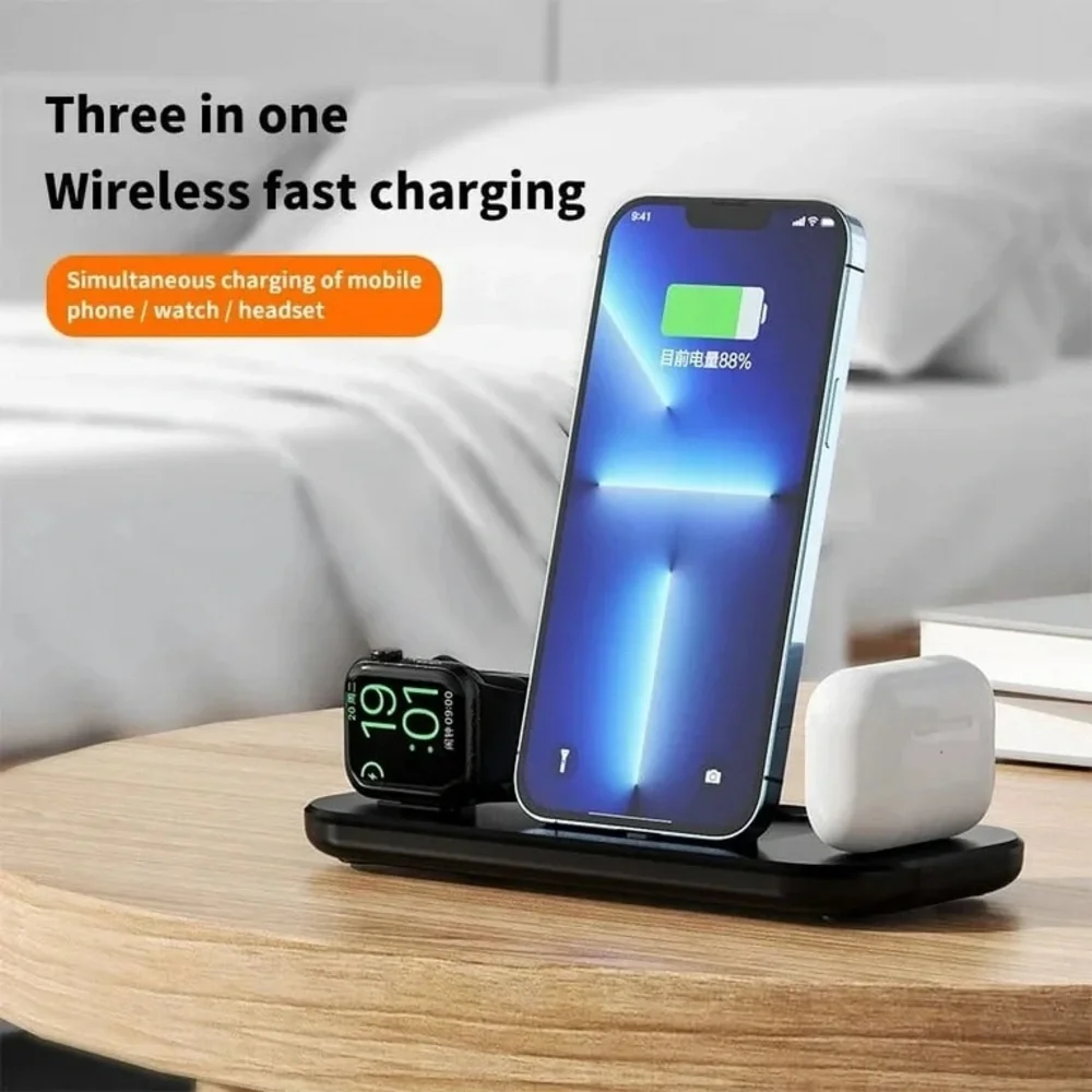 3-in-1 Wireless Apple Fast Charging Stand
